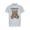 Burberry Bear Patch Embroidered T-Shirt - front view