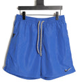 Nike Japan Double-Swoosh Woven Beach Shorts – Blue - front view