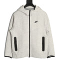 Nike Tech Fleece Windrunner Hooded Jacket – Light Gray - front view