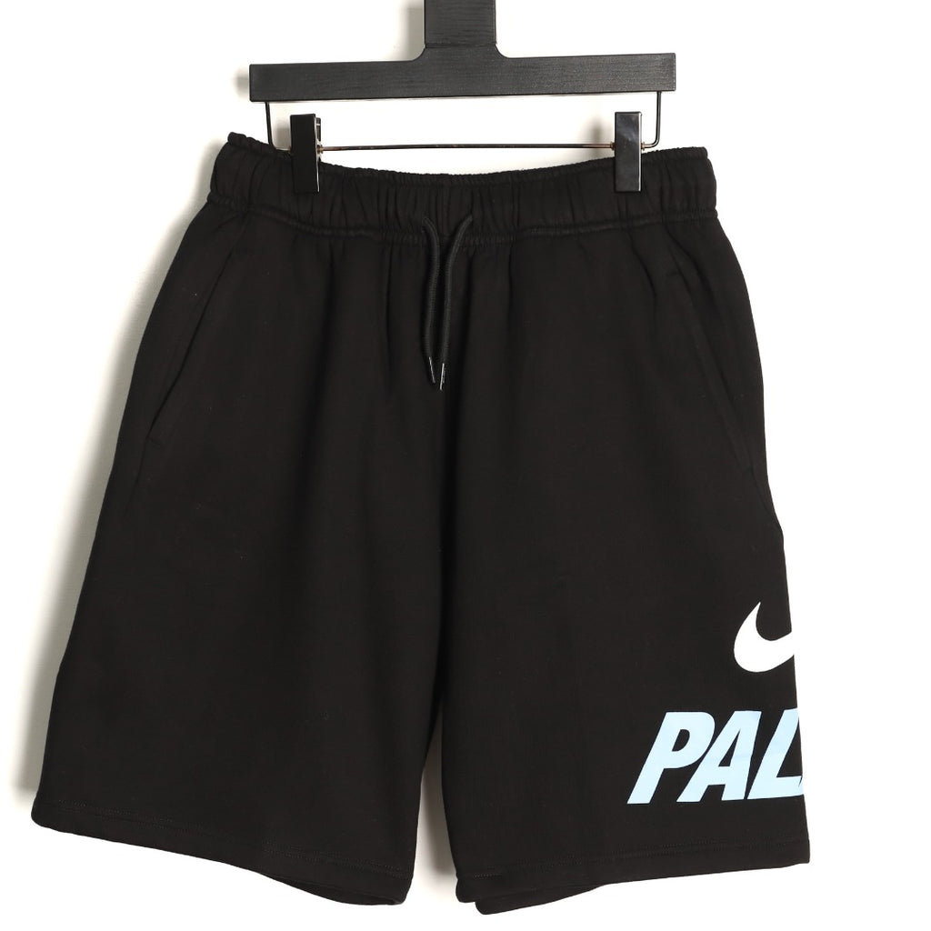 Nike x Palace SS26 Drop 10 Sweat Shorts – Black - front view