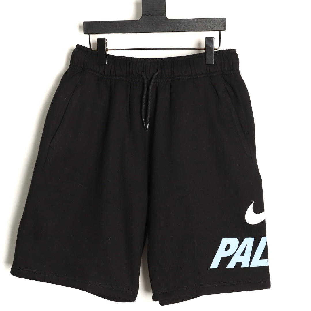 Nike x Palace SS26 Drop 10 Sweat Shorts – Black - front view