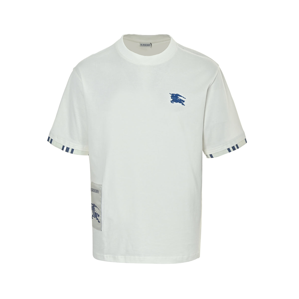 Burberry Equestrian Patch T-Shirt - front view