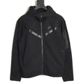 Nike Tech Fleece Windrunner Hooded Jacket – Black - front view