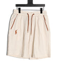 Ralph Lauren Pony Logo Casual Shorts – Cream - front view