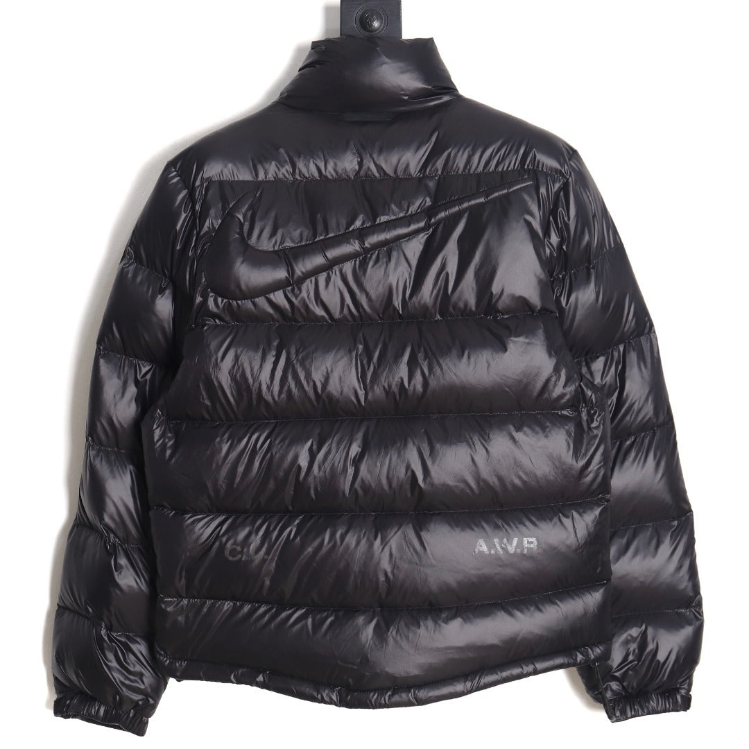 Nike x NOCTA Stand-Collar Puffer Jacket – Black - back view