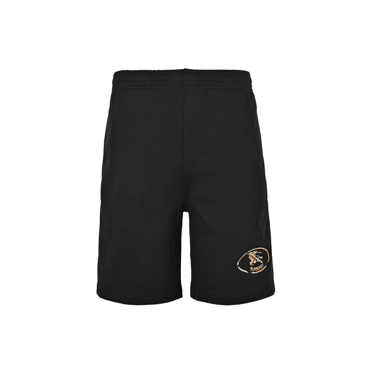 Burberry Check Circle Equestrian Embroidered Shorts - front view