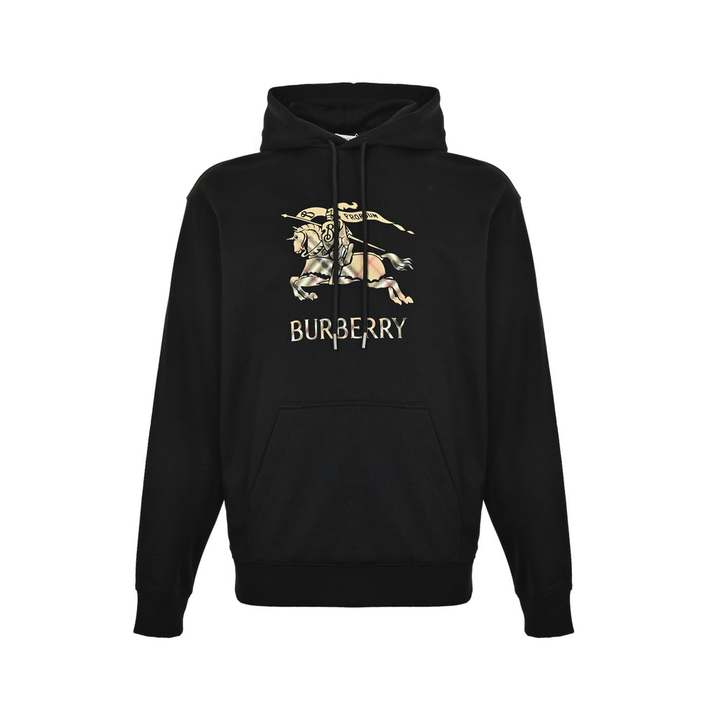 Burberry Gradient Check Equestrian Hoodie - front view