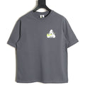 Nike x Palace Logo Graphic T-Shirt – Charcoal and Neon - front view