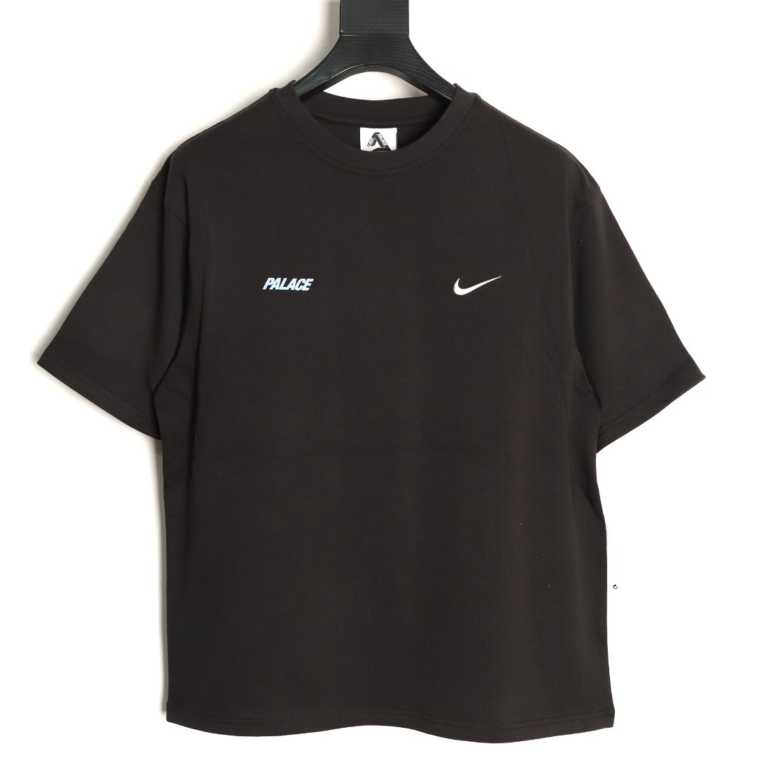 Nike x Palace Logo T-Shirt – Black - front view