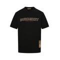 Burberry Letter Logo Embroidered T-Shirt - front view