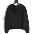 Nike x Stussy Drawstring Zip Hoodie – Black - front view