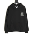 LOEWE Leaf Logo Hoodie – Black - front view