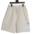Nike x Palace SS26 Drop 10 Sweat Shorts – Light Gray - front view