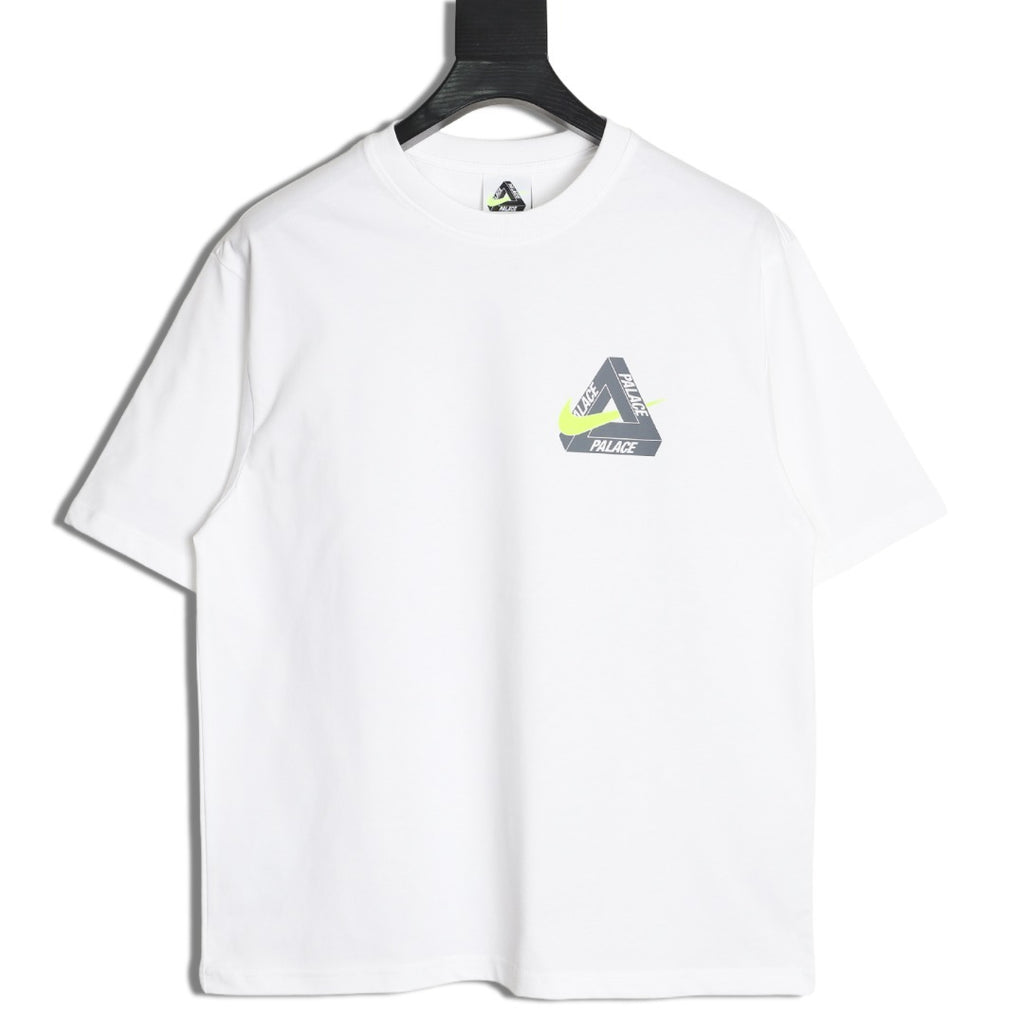 Nike x Palace Logo Graphic T-Shirt – White and Gray - front view