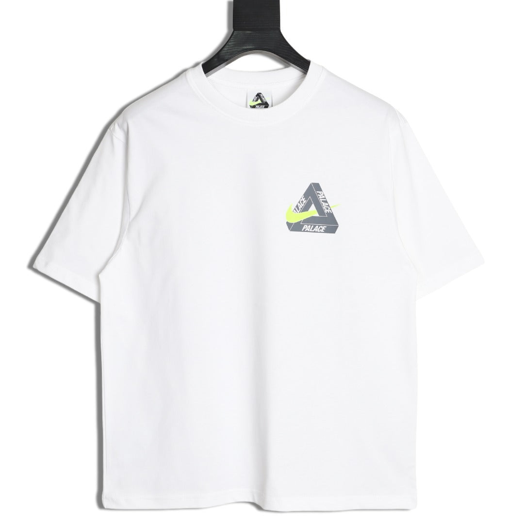 Nike x Palace Logo Graphic T-Shirt – White and Gray - front view
