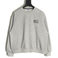 Nike x Stussy 23SS Embroidered Fleece Sweatshirt – Gray - front view