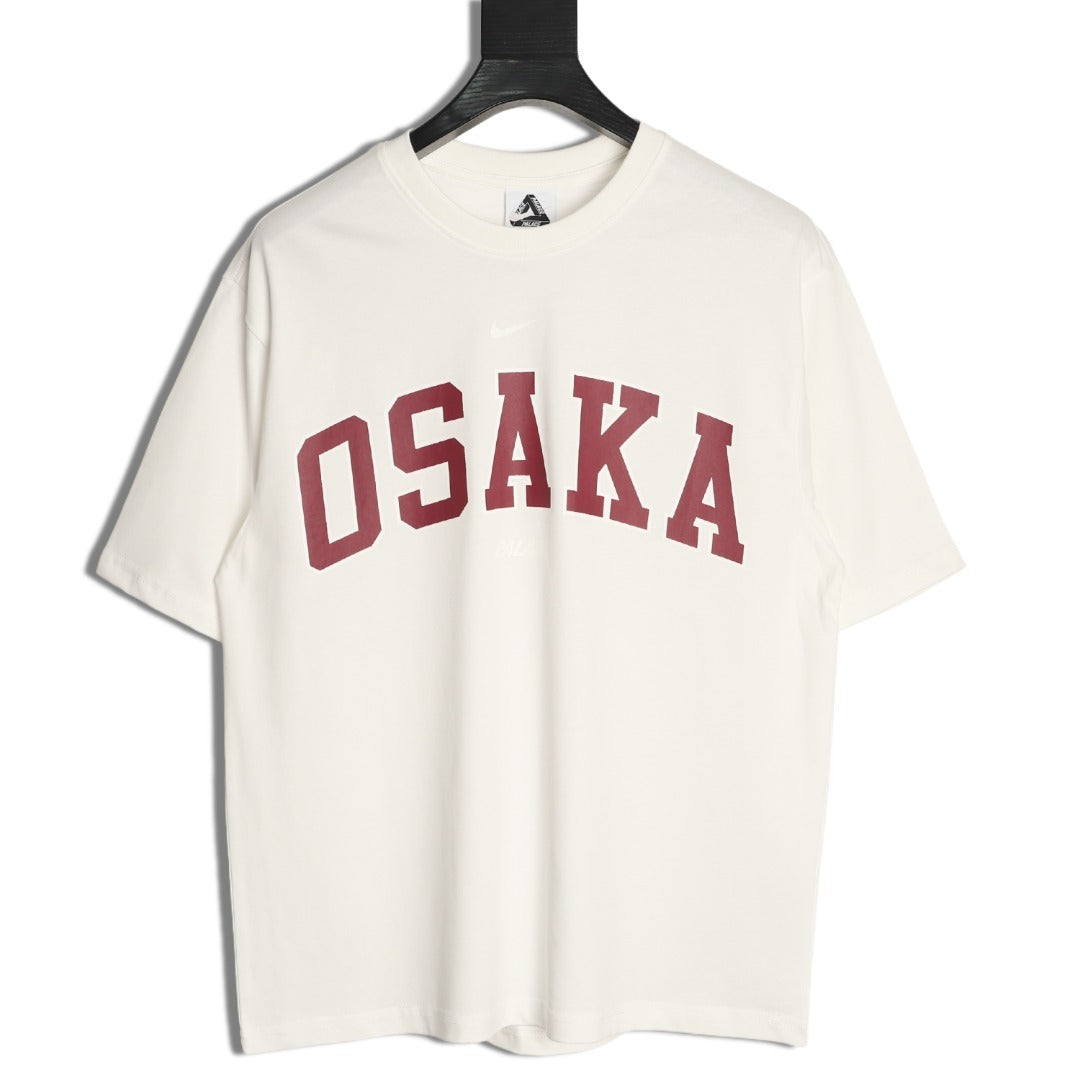 Nike x Palace Osaka City T-Shirt – Cream - front view