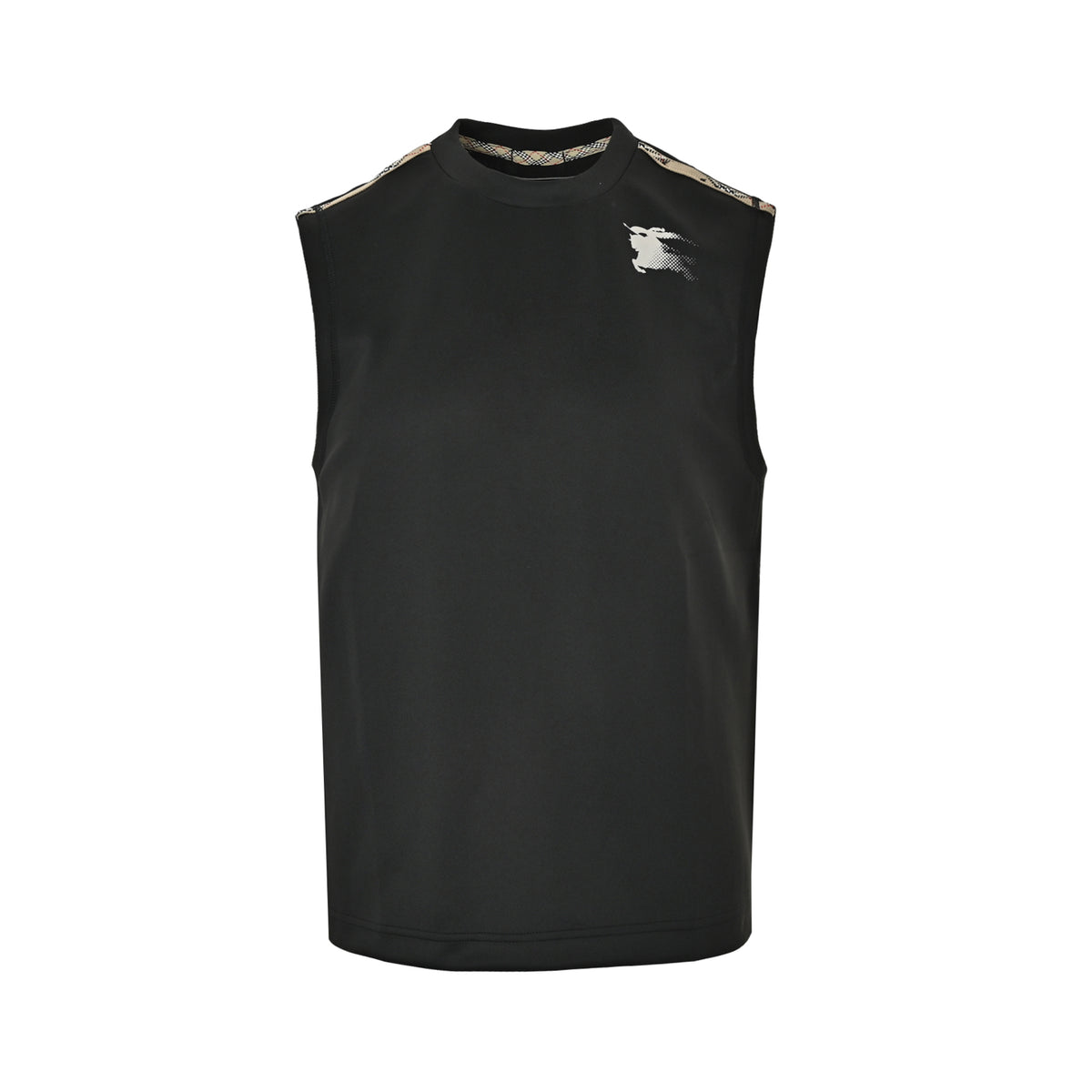 Burberry Gradient Equestrian Tape Tank Top - front view