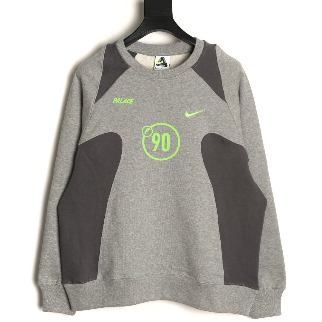 Nike x Palace P90 Graphic Sweatshirt – Gray - front view