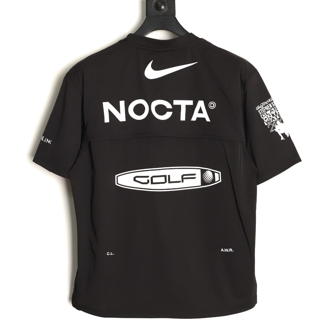 Nike x NOCTA Golf Crewneck T-Shirt – Black - back view