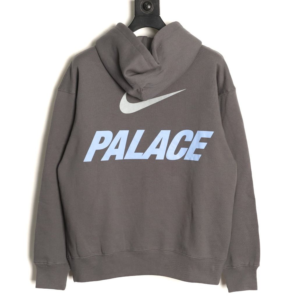 Nike x Palace Logo Graphic Hoodie – Brown - back view