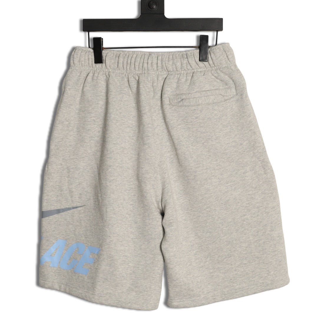 Nike x Palace SS26 Drop 10 Sweat Shorts – Light Gray - back view