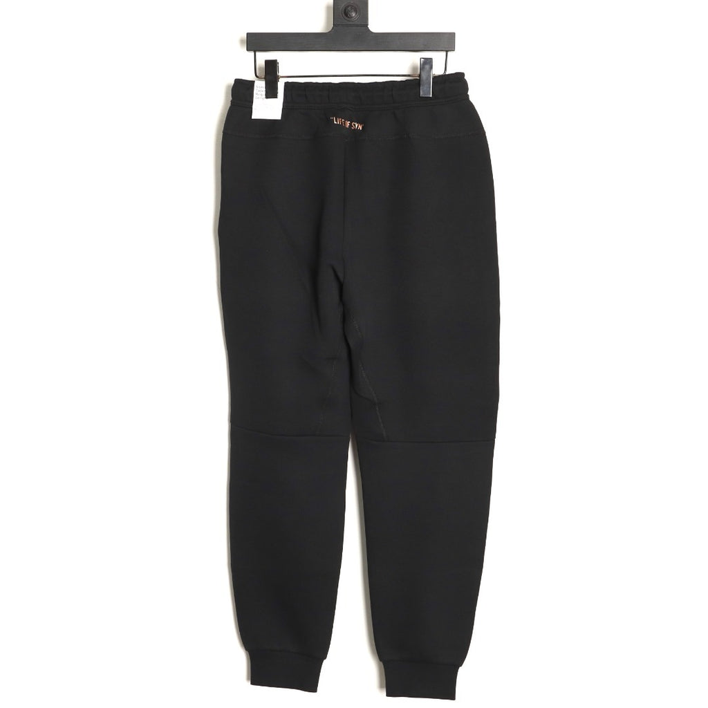 Nike x Central Cee Tech Fleece Windrunner Pants – Black - back view