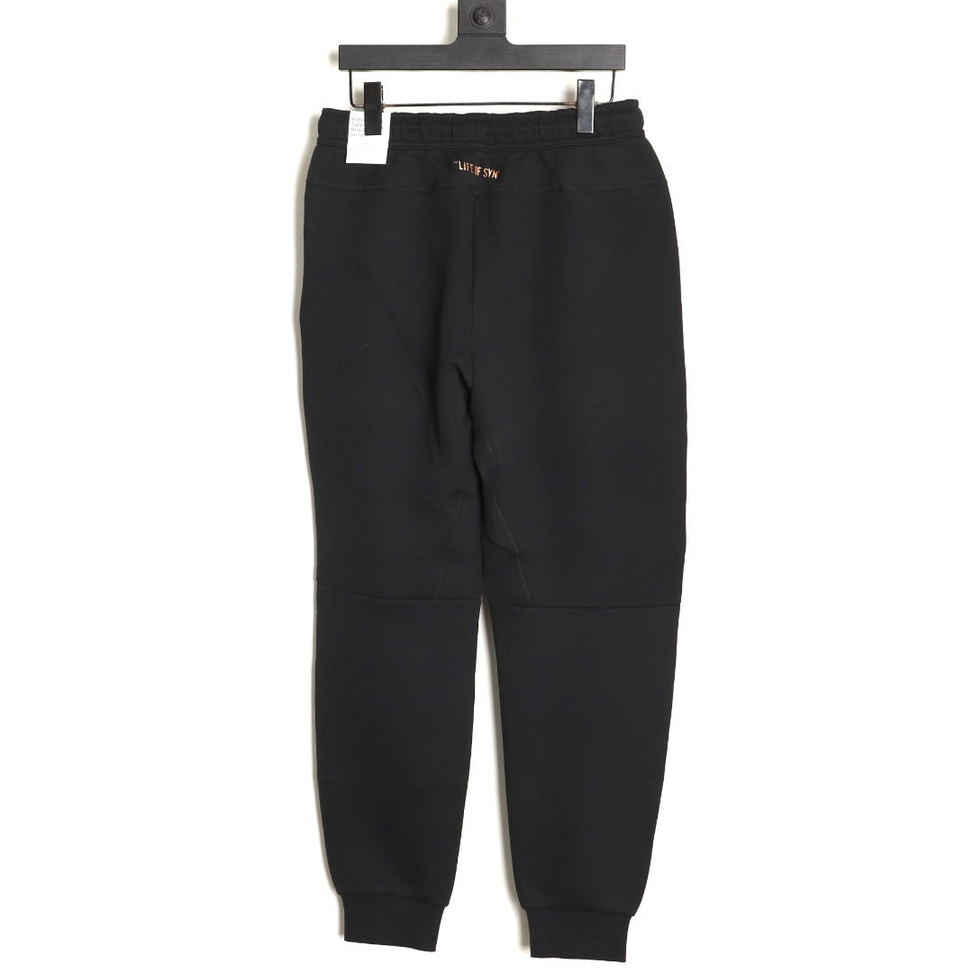 Nike x Central Cee Tech Fleece Windrunner Pants – Black - back view