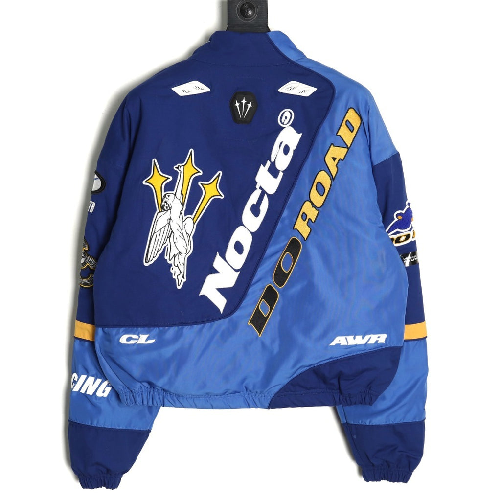 Nike x NOCTA L'ART SS24 Graphic Jacket – Blue - back view