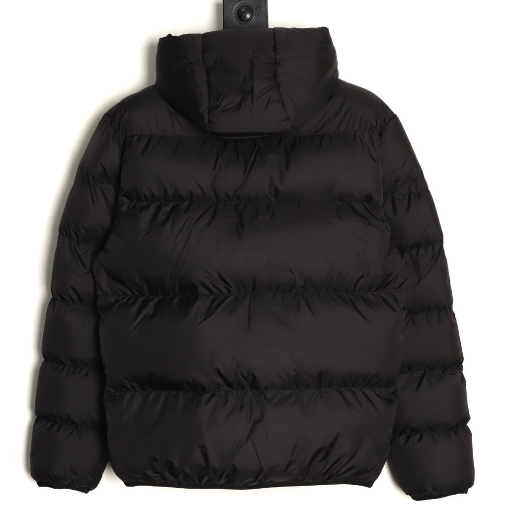 Nike Windrunner Hooded Puffer Jacket – Black - back view