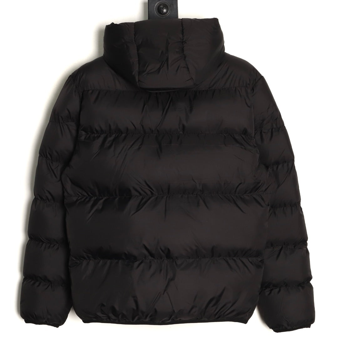 Nike Windrunner Hooded Puffer Jacket – Black - back view