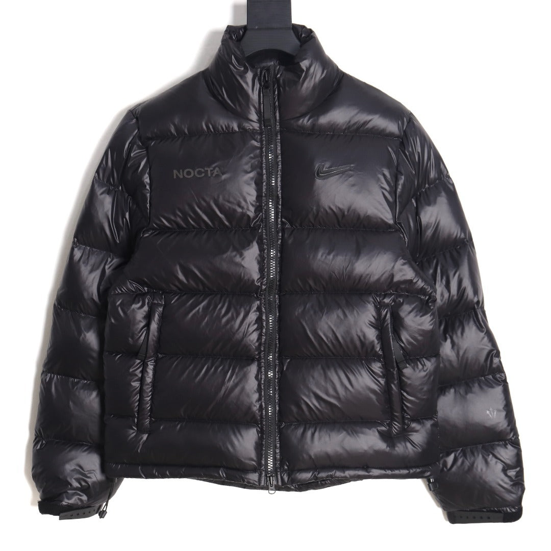 Nike x NOCTA Stand-Collar Puffer Jacket – Black - front view