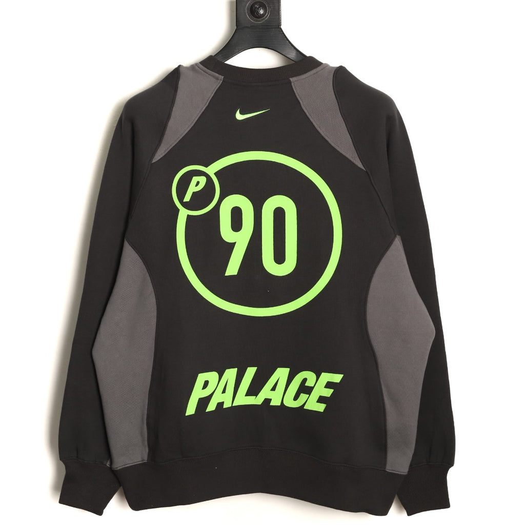 Nike x Palace P90 Graphic Sweatshirt – Black and Gray - back view