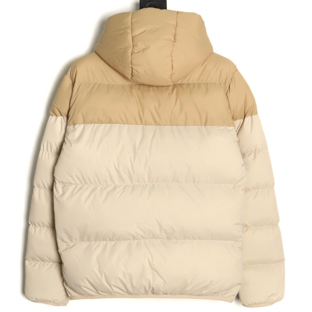 Nike Windrunner Hooded Puffer Jacket – Beige - back view
