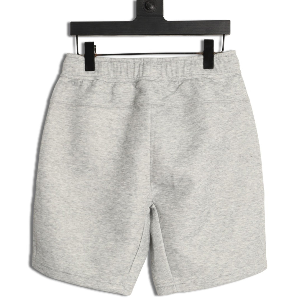 Nike Bonded-Panel Performance Shorts – Light Gray - back view