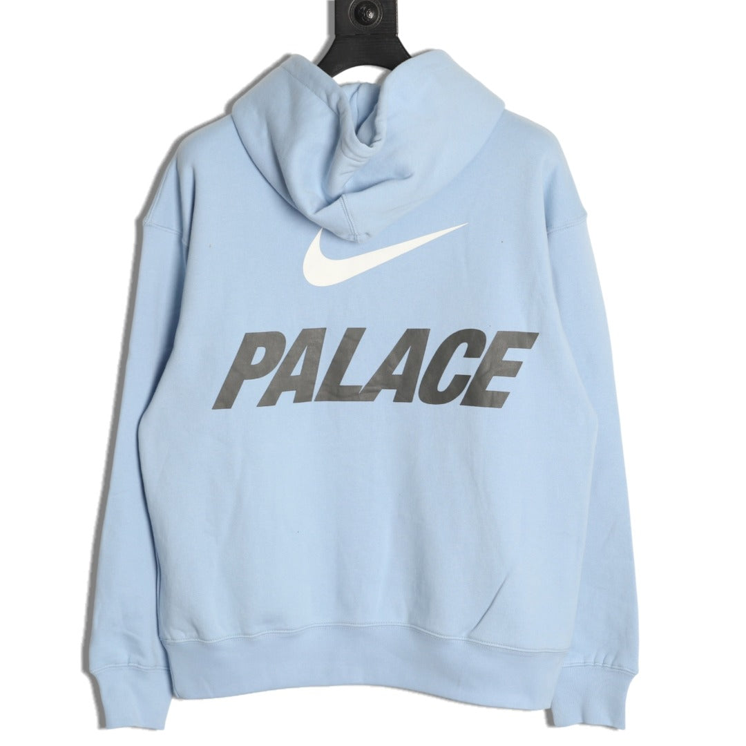 Nike x Palace Logo Graphic Hoodie – Light Blue - back view