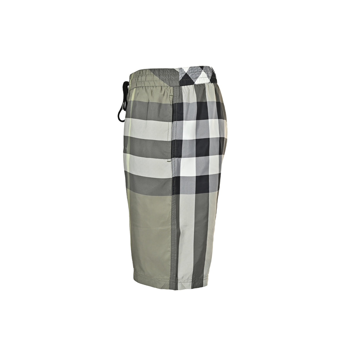 Burberry Check Drawstring Beach Shorts - side view