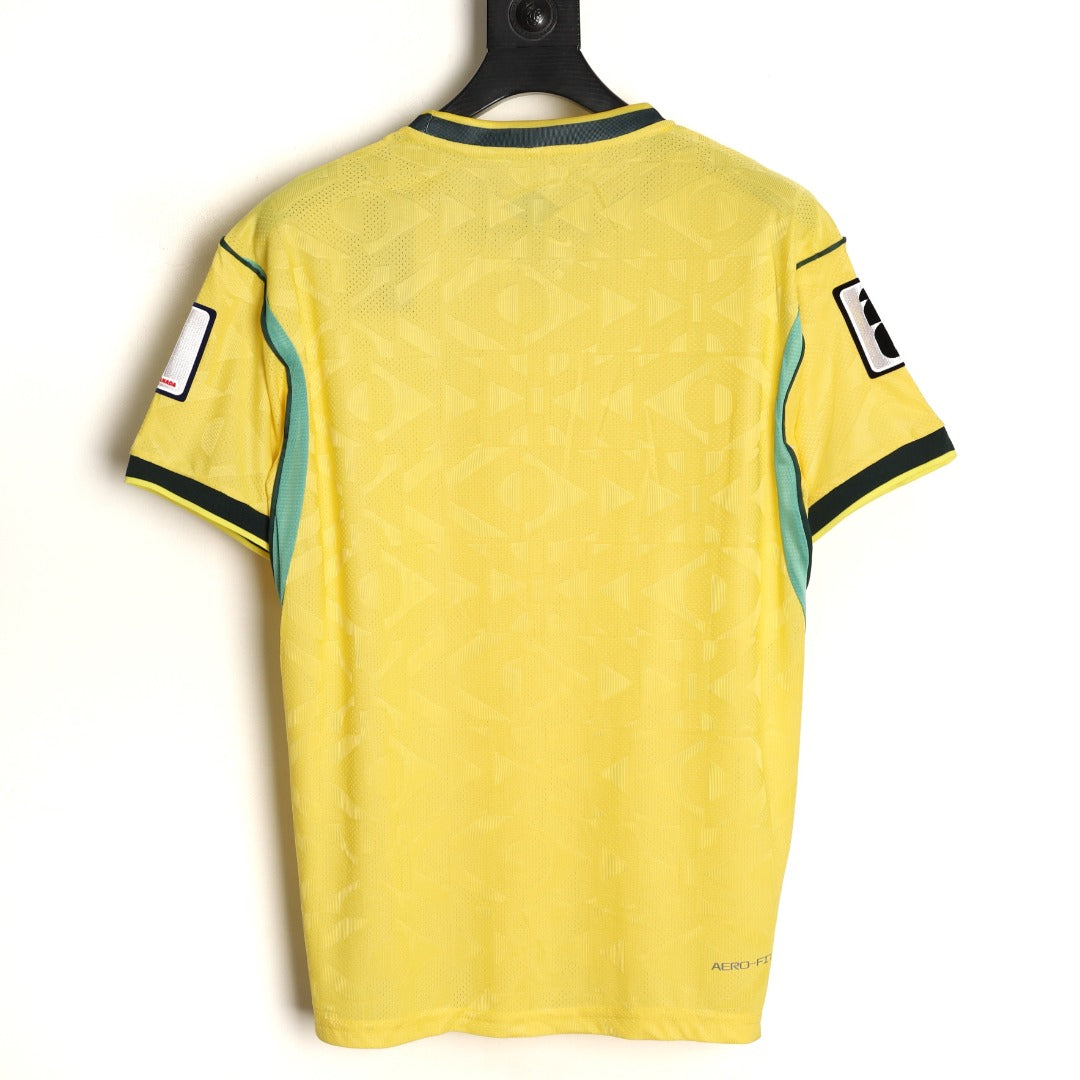 Nike Brazil Dri-FIT 2026 Home Jersey – Yellow - back view