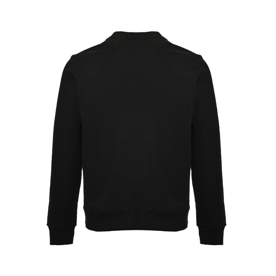 Burberry Blue Equestrian Logo Sweatshirt - back view