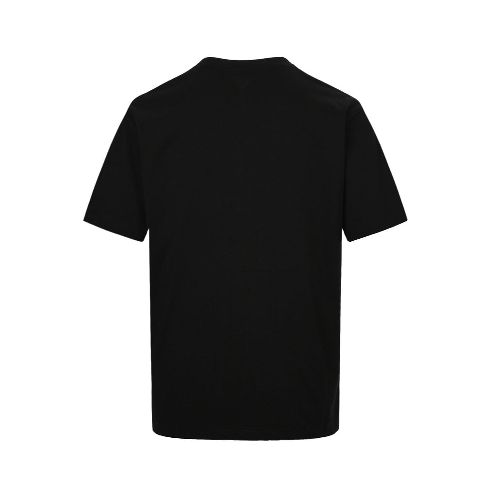 Burberry Letter Logo Embroidered T-Shirt - back view