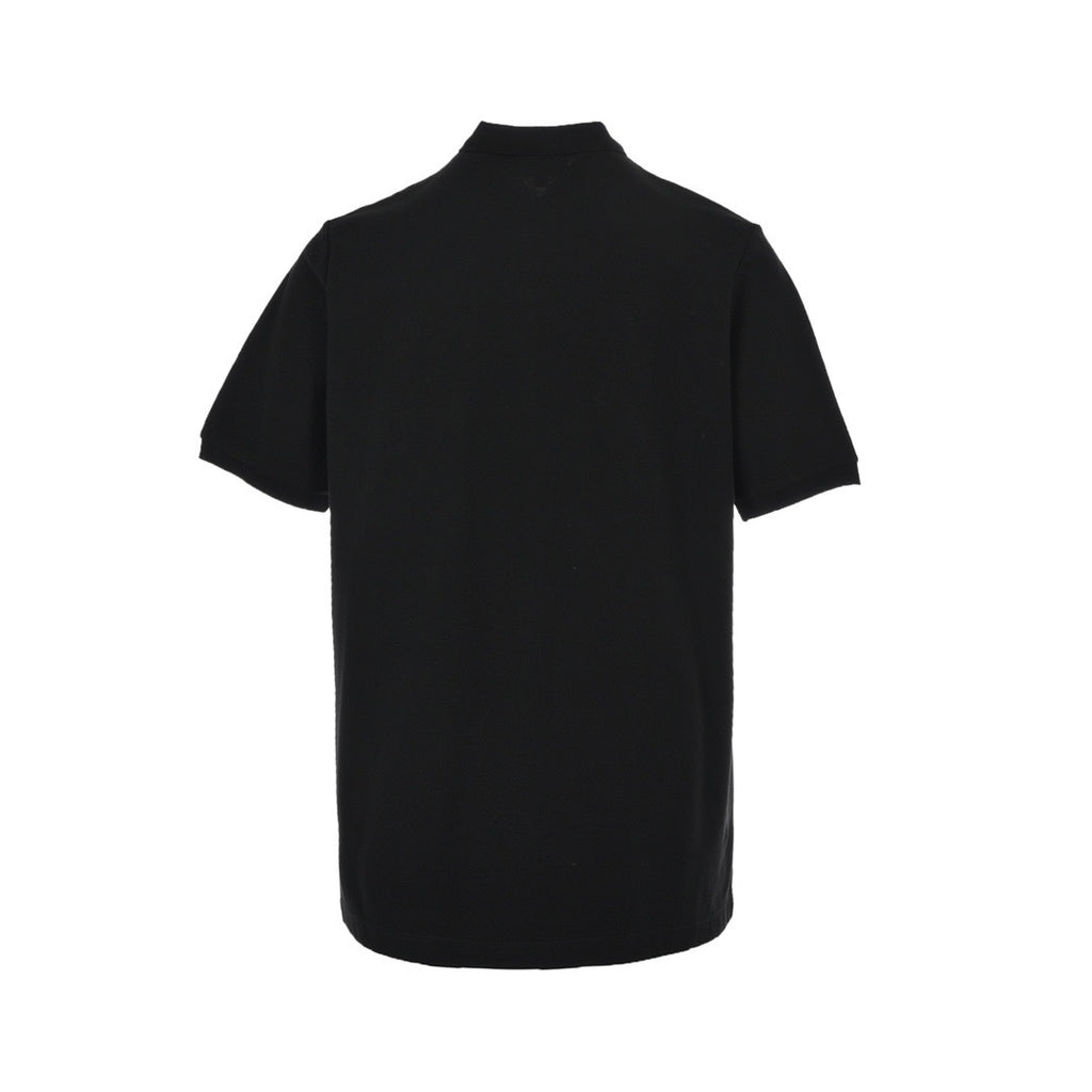 Burberry Equestrian Logo Embroidered Polo Shirt - back view