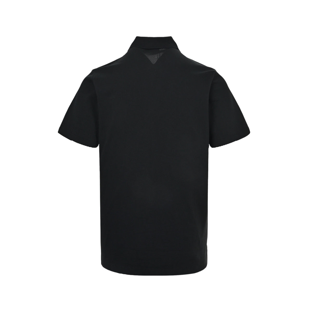 Burberry Check Equestrian Embroidered Polo Shirt - back view