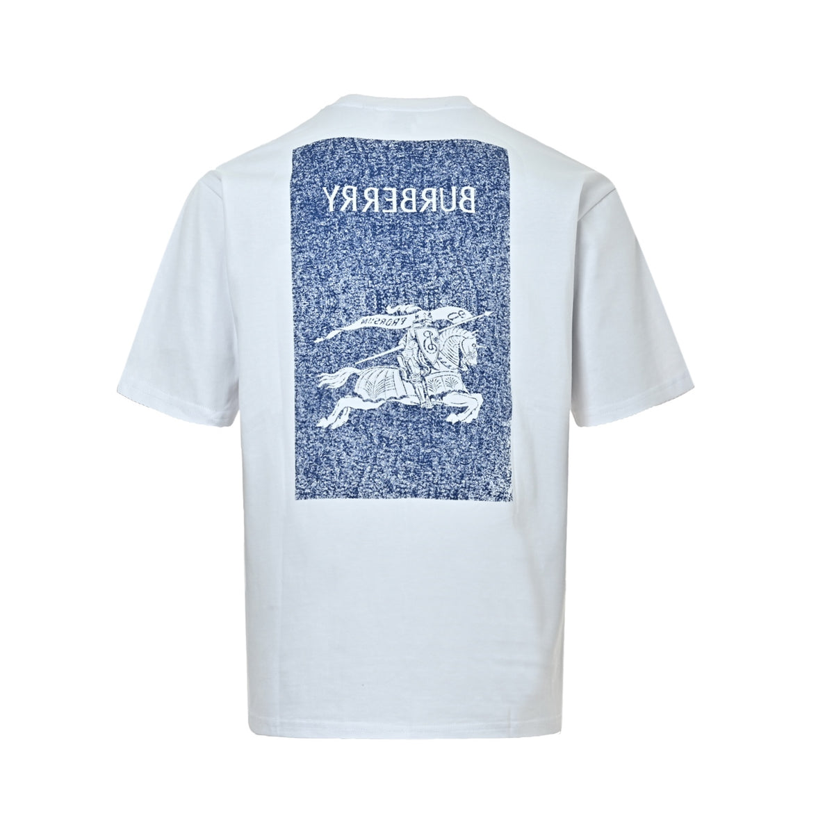 Burberry Back Equestrian Graphic T-Shirt - back view
