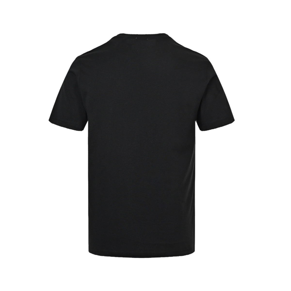 Burberry Check Equestrian Hem-Patch T-Shirt - back view