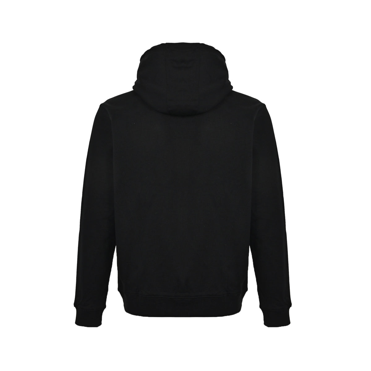 Burberry Badge Check-Hood Zip Hoodie - back view